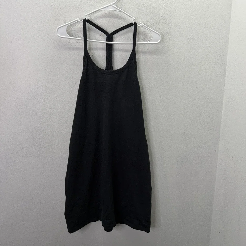 J. Crew 100% Cotton Tank Dress Shift Summer Lightweight Racerback Minimalist M